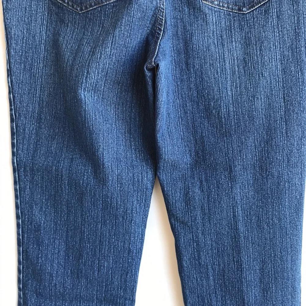 Style & Co. natural fit tapered leg blue jeans, 14 - Picture 8 of 12